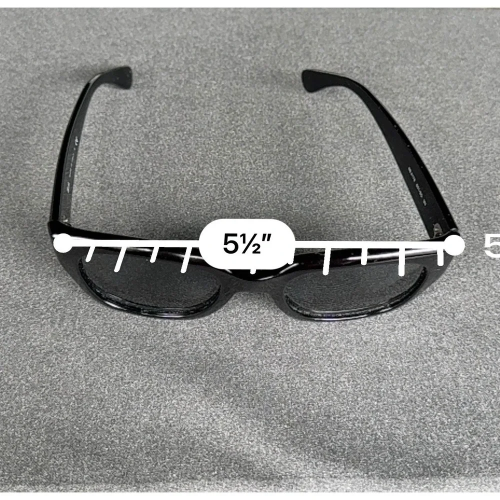 Ray-Ban RB4178 Sunglasses Women OS Black EUC  Cat Eye Gradient Italy